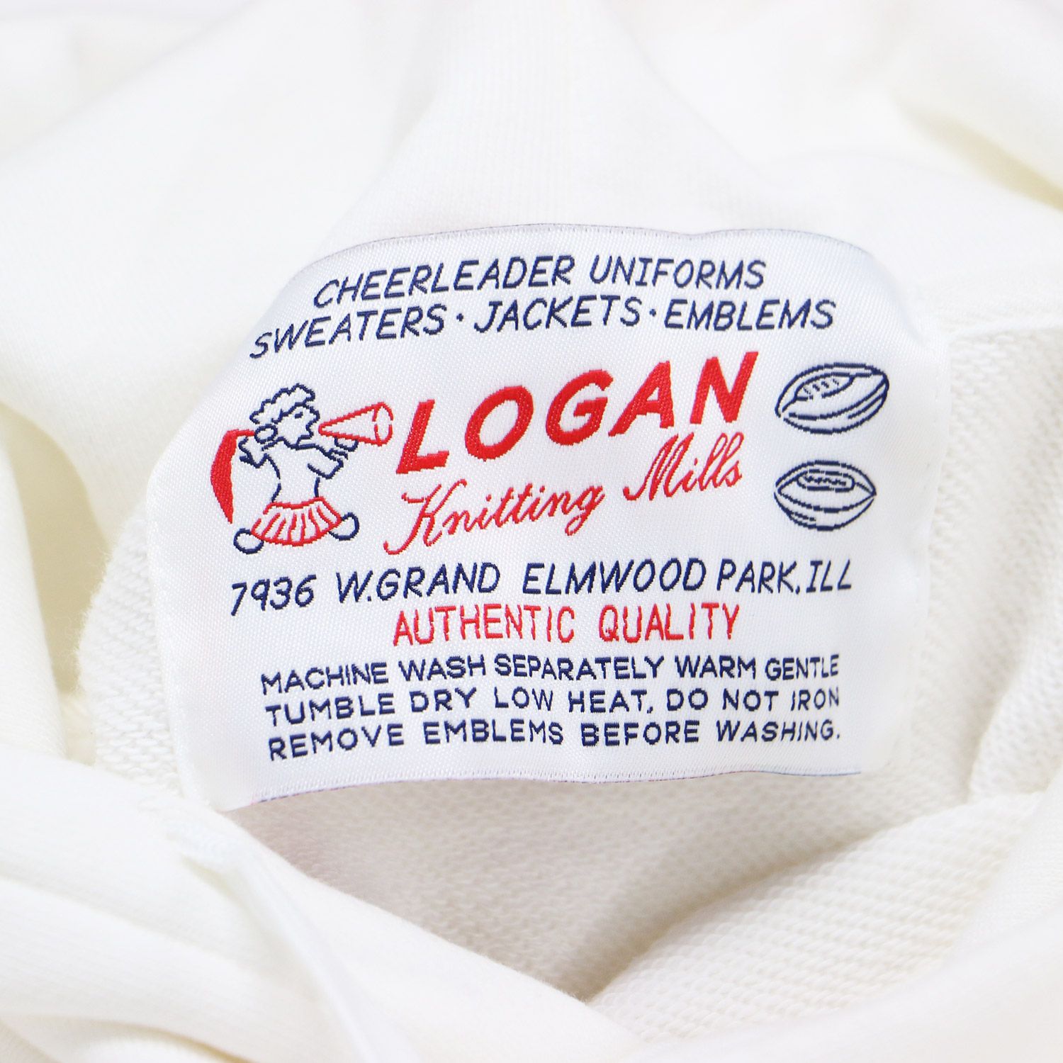 美品】LOGAN KNITTING MILLS ローガンニッティングミルズ SHIPS 別注