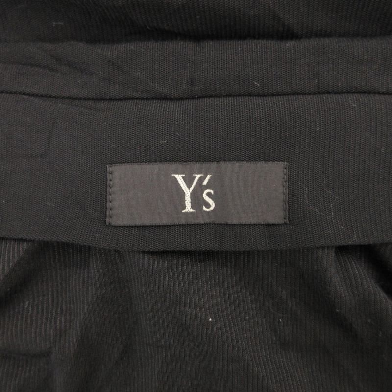 Y's ヨウジヤマモト ニット ダブルブレスト ピーコート カーディガン L相当 Yohji Yamamoto 朝倉ぺイント手編タートルCニット style 2020.12
