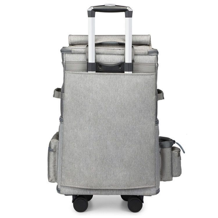 2層 2匹 ペットキャリー 分離可 折りたたみ可 小型犬 ペット キャリーバッグ ソフトクレート 猫 リュック マット付き キャリー 猫 2way 避難用 折り畳み 猫用 犬 ペットキャリーケース R8uo960