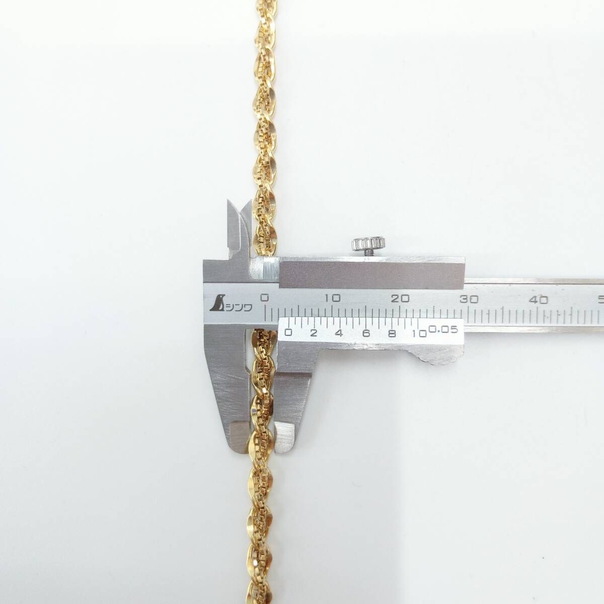 K18 18金 ブレスレット 18cm 6.5g イエローゴールド 750