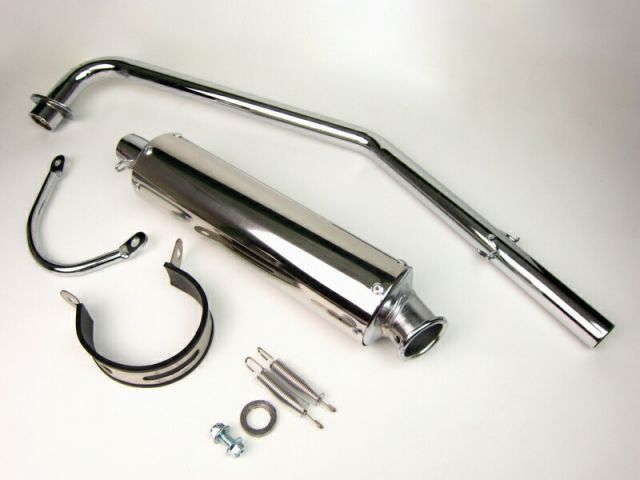 エストレヤ マフラー K297 カワサキ 純正 中古 バイク 部品 BJ250A カワサキ（Kawasaki） エストレヤ マフラー K297 純正 中古 バイク