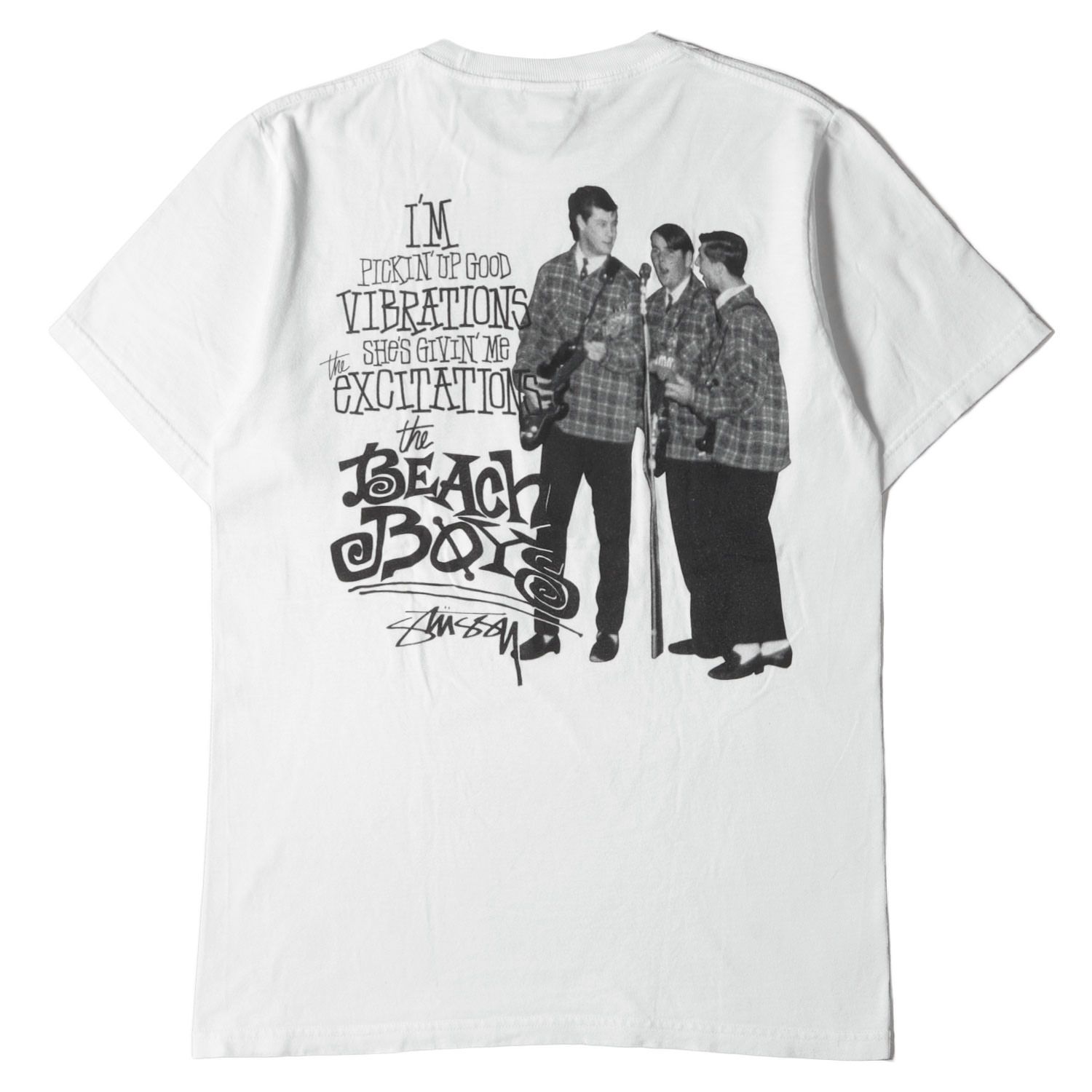 STUSSY ステューシー Tシャツ サイズ:S The Beach Boys ビーチボーイズ