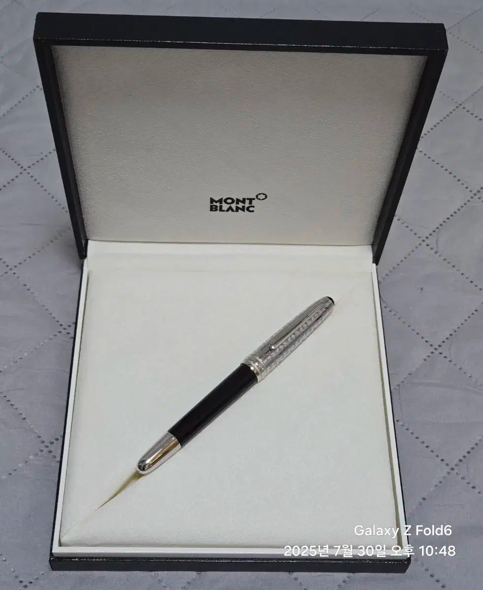 Montblanc モンブラン 万年筆 ユニセフ ソリティア ドゥエー F ニップ 保証 正規品