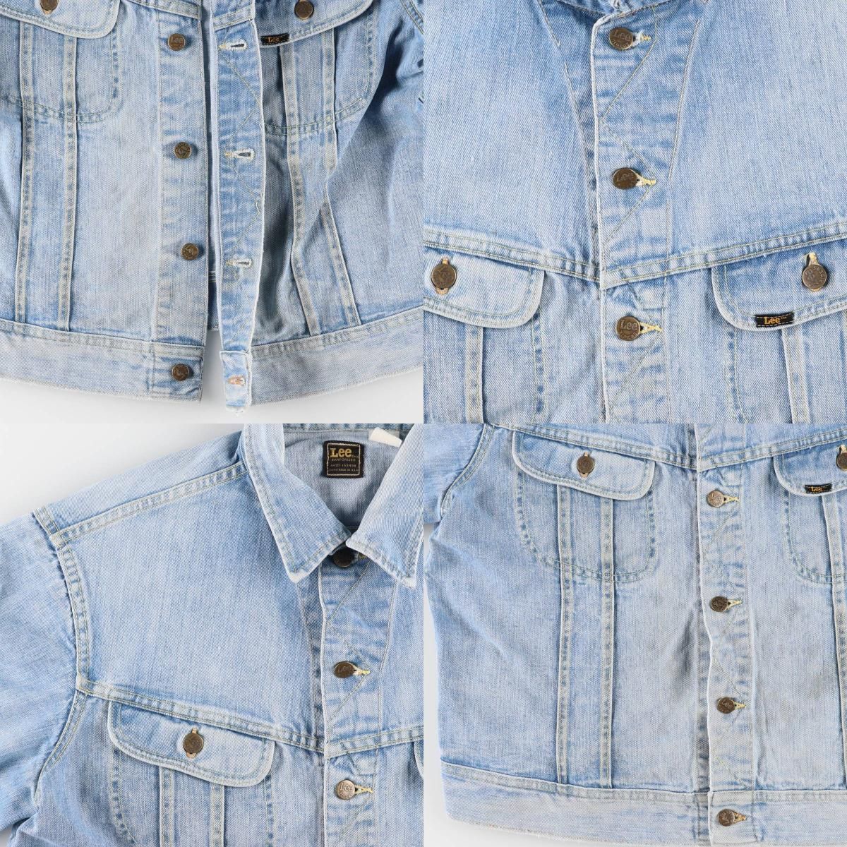 古着 70年代 リー Lee RIDERS ライダース デニムジャケット Gジャン