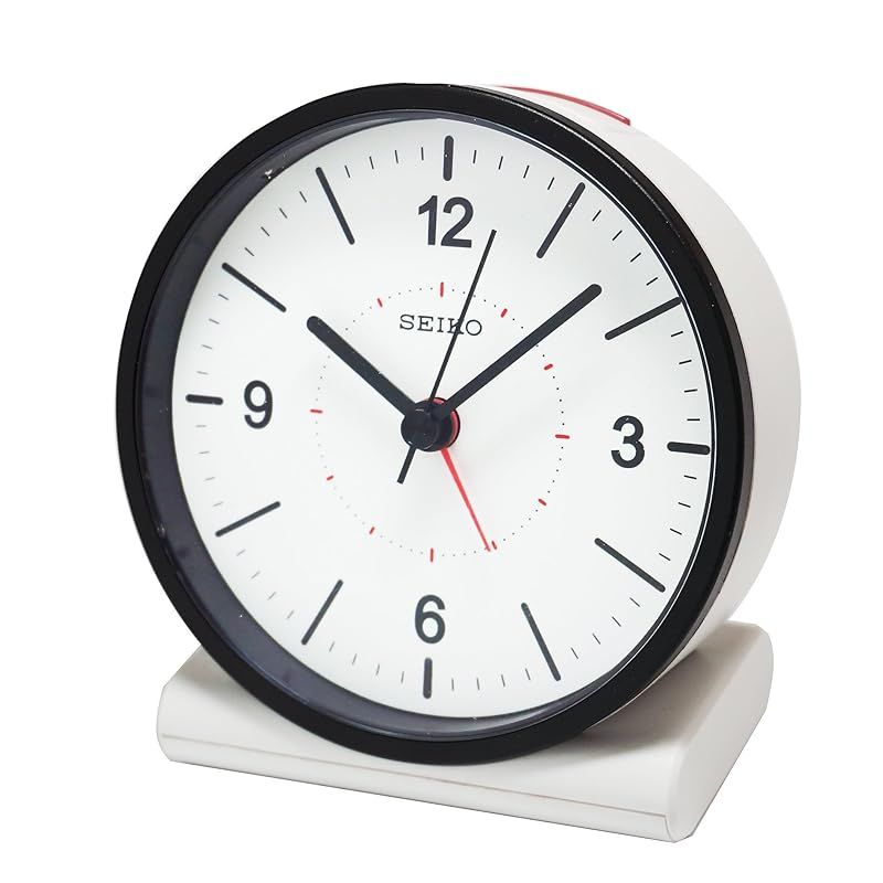 セイコークロック(Seiko Clock) セイコー クロック 目覚まし時計 電波 アナログ 白 KR328W SEIKO 1