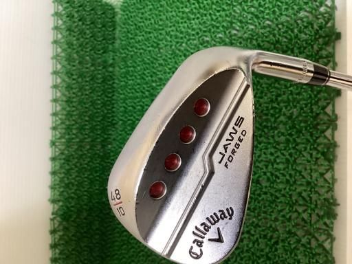 キャロウェイ JAWS FORGED クロム 48°|10° ウェッジ WG NS PRO MODUS3 TOUR105 フレックスS メンズ 男性用 右利き 右用 Cランク ゴルフクラブ