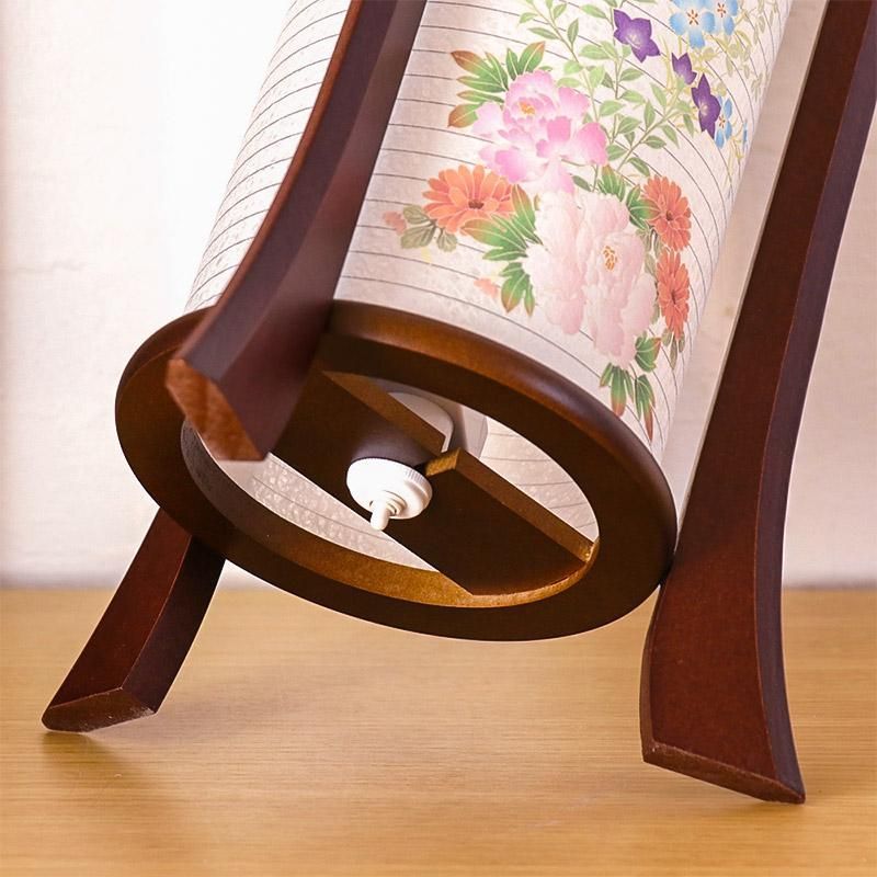  盆提灯 和風照明 花乃瀬 No.2982 モダン 行灯 コードレス LEDミニ ギフト 新盆 小さい おしゃれ ミニ 盆提灯 仏壇 仏具