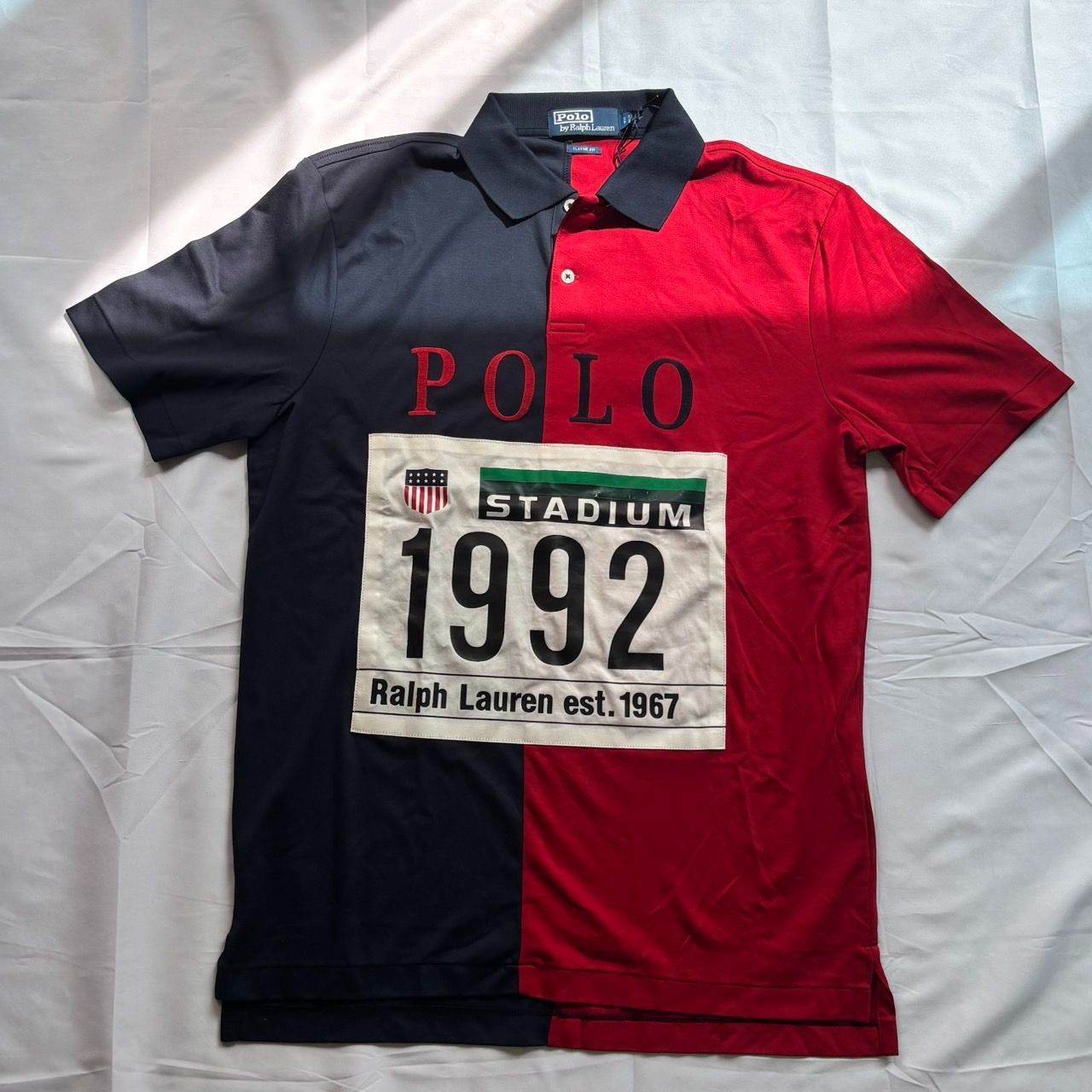 Polo Ralph Lauren 1992 Stadium rrl P Wing Sサイズ ポロ