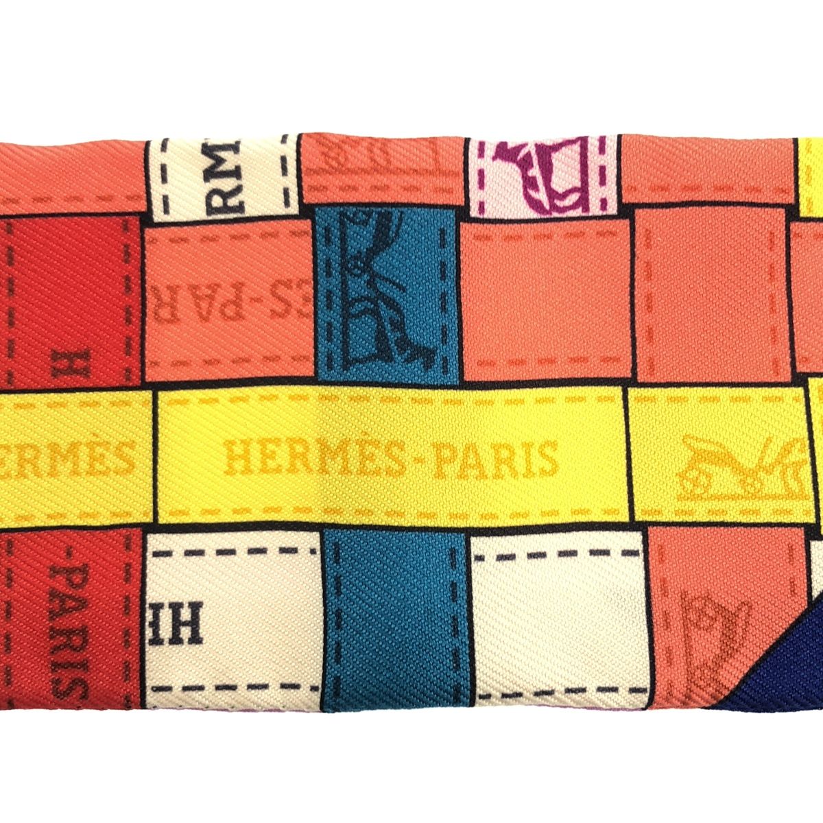 HERMES エルメス Bolduc au Carre ボルデュックチェック