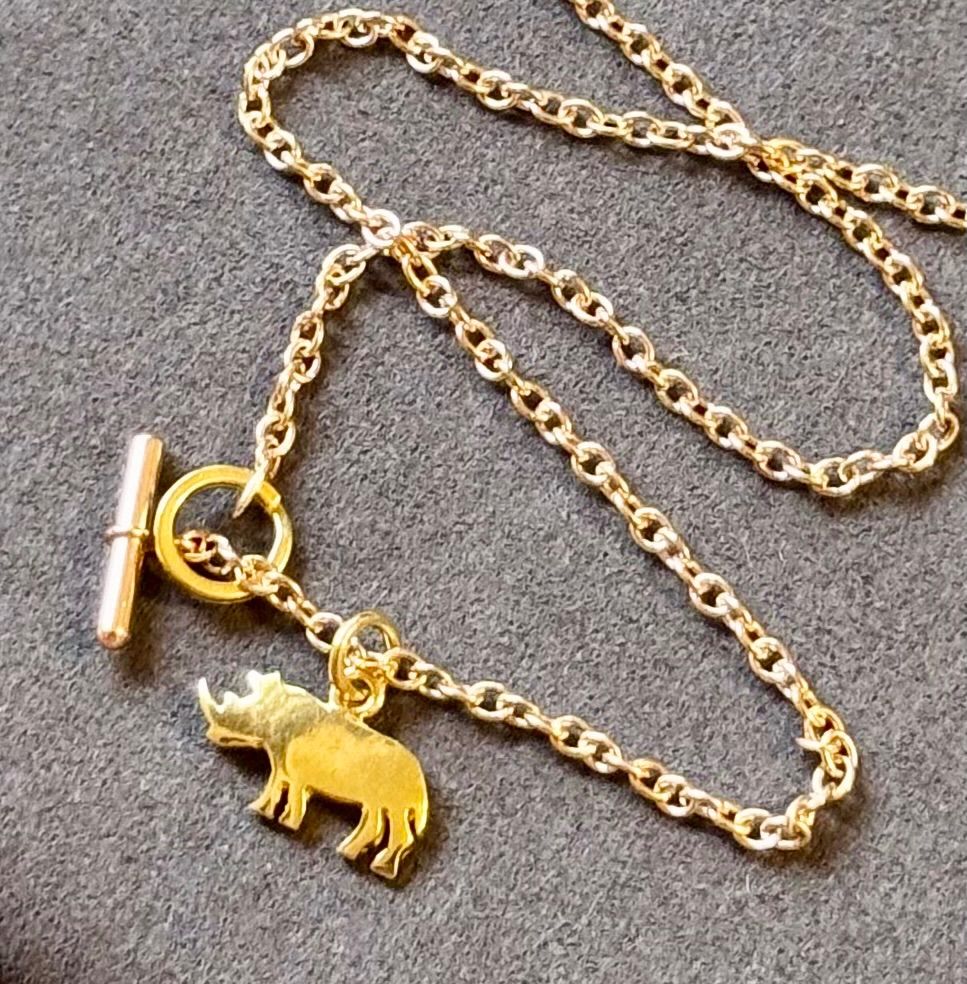 新品磨き済◇ポメラート◇K9PG/K18YG*ドド*ネックレス*サイ*dodo