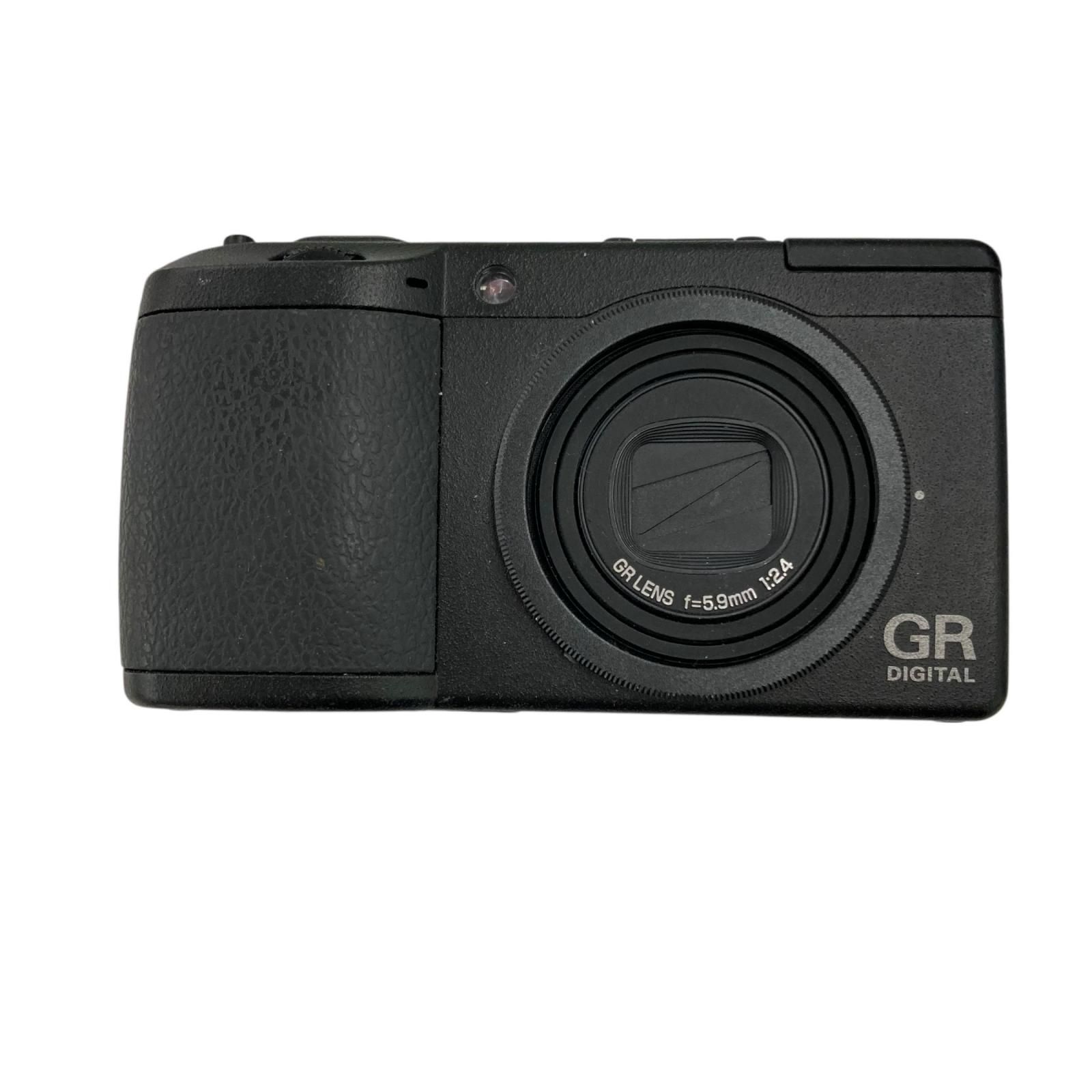 186000 現状品 RICOH リコー デジタルカメラ GR DIGITAL Ⅱ ブラック 