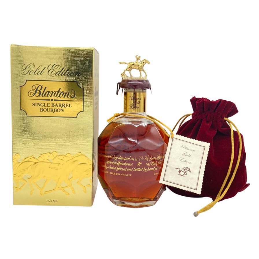 未開栓】Blanton'sブラントン ゴールドエディション 750ml 箱付き 未開