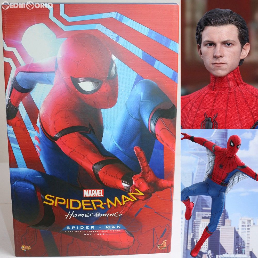 SPYDER - 【中古】[FIG]ムービー・マスターピース スパイダーマン:ホームカミング 1/6 完成品 可動フィギュア(MM#425) ホットトイズ(61167956) 中古】[FIG]ムービー・マスターピース スパイダーマン:ホーム