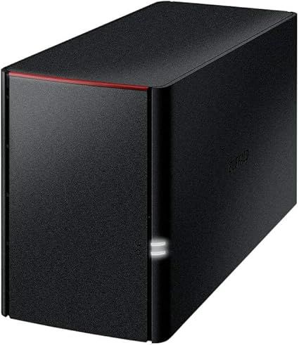 開封済 ♥品 BUFFALO LS220D0402G リンクステーション ネットワーク対応HDD 2ドライブ 4TB