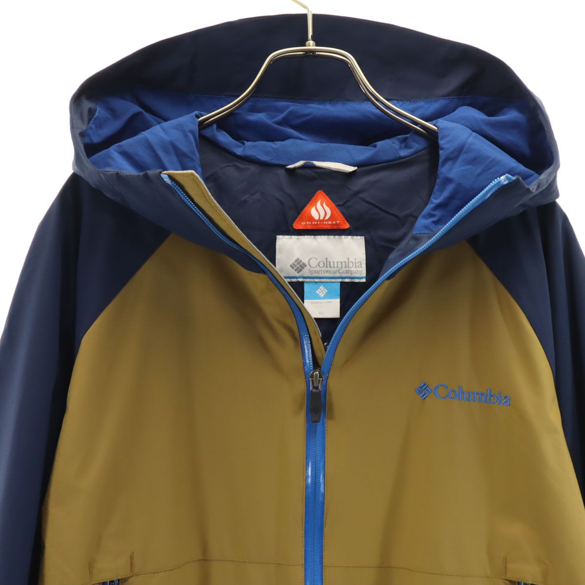 Columbia コロンビア ナイロンジャケット XL ブラウン系 オムニヒート 