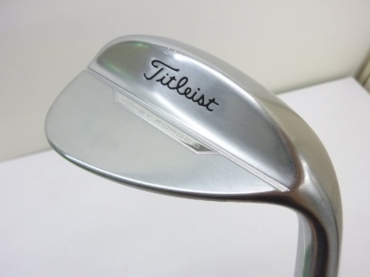 中古品 タイトリスト ボーケイフォージド ウェッジ 2023 58/12K DG S200 vokey