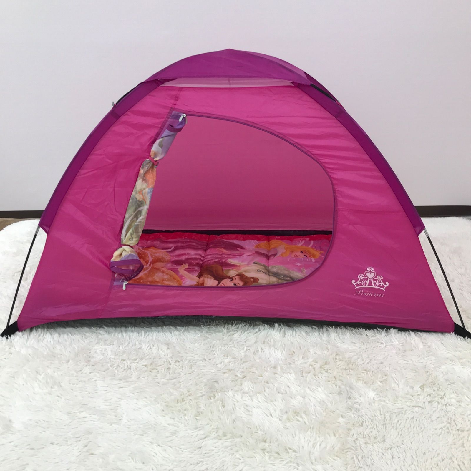 中古】Disney princess キッズテント 女の子のおもちゃハウス