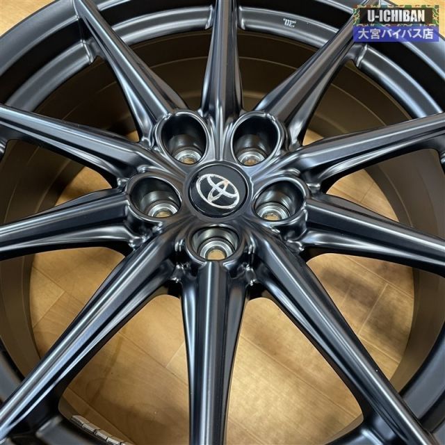 トヨタ GR86 RZ 純正 マットブラック 7.5J 18インチ +48 5H 100