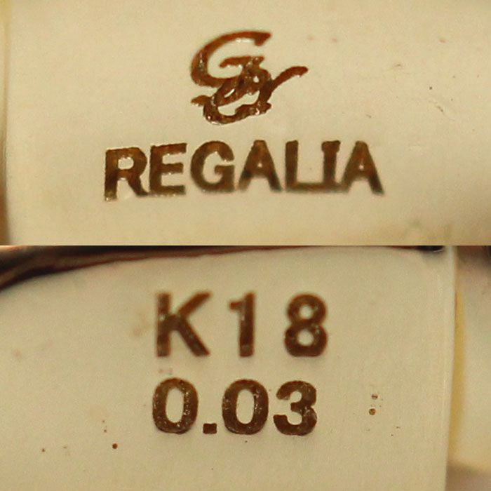 美品 ダイヤ 0.03ct ペンダントトップ K18 レディース 美品agete K18 0.03ctダイヤ 華奢ネックレス イエローゴールド