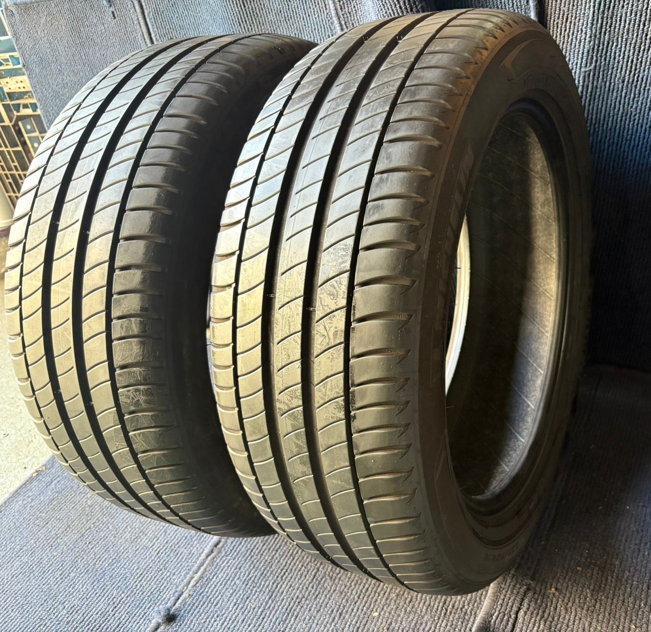 造 溝7 7.5分山 MICHELIN PRIMACY3 2本 225 50R18 ASP3298