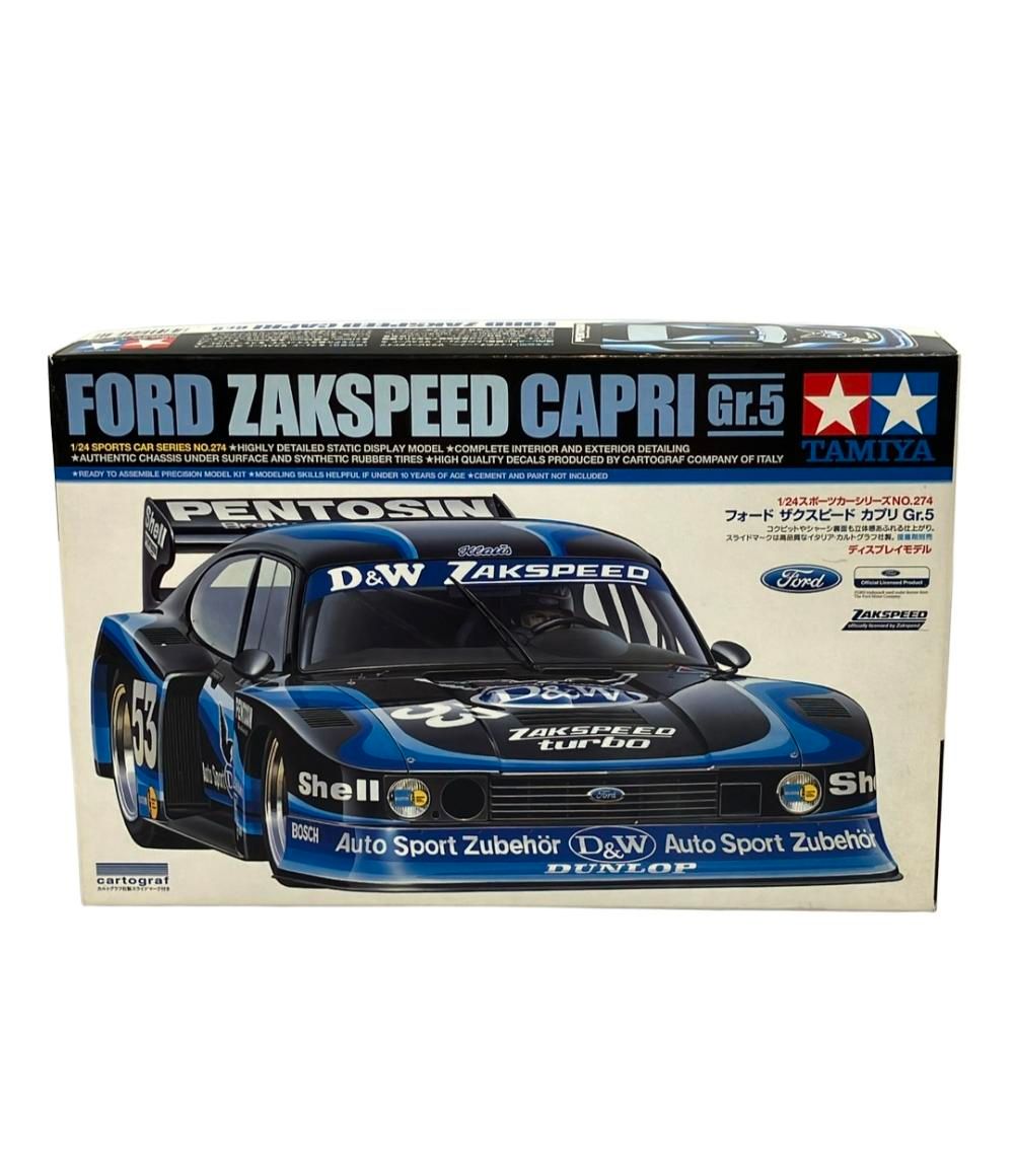 タミヤ　プラモデルフォード ザクスピード ターボ カプリ Gr.5 ウルト タミヤ プラモデルフォード ザクスピード ターボ カプリ Gr.5 ウルト