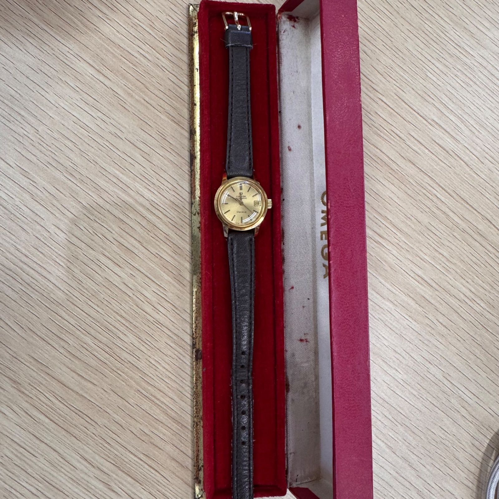 OMEGAジュネーヴ 566.045 ヴィンテージ 自動巻稼働品 - メルカリ