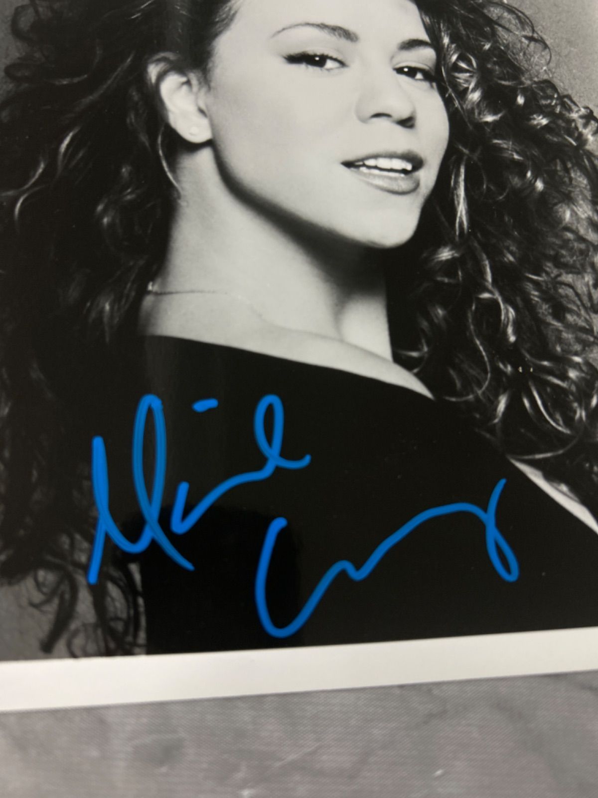 マライア・キャリー直筆サイン入り超大型写真…Mariah Carey…8 マライア