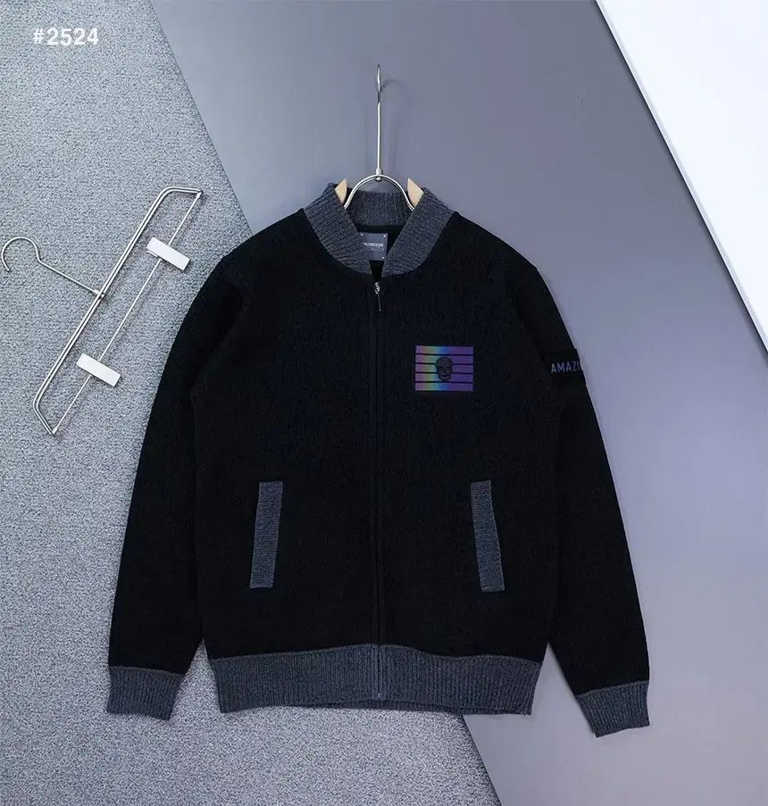 メンズゴルフウェア アメイジングクリー アコ ディオ 起毛 セーター ジャケット