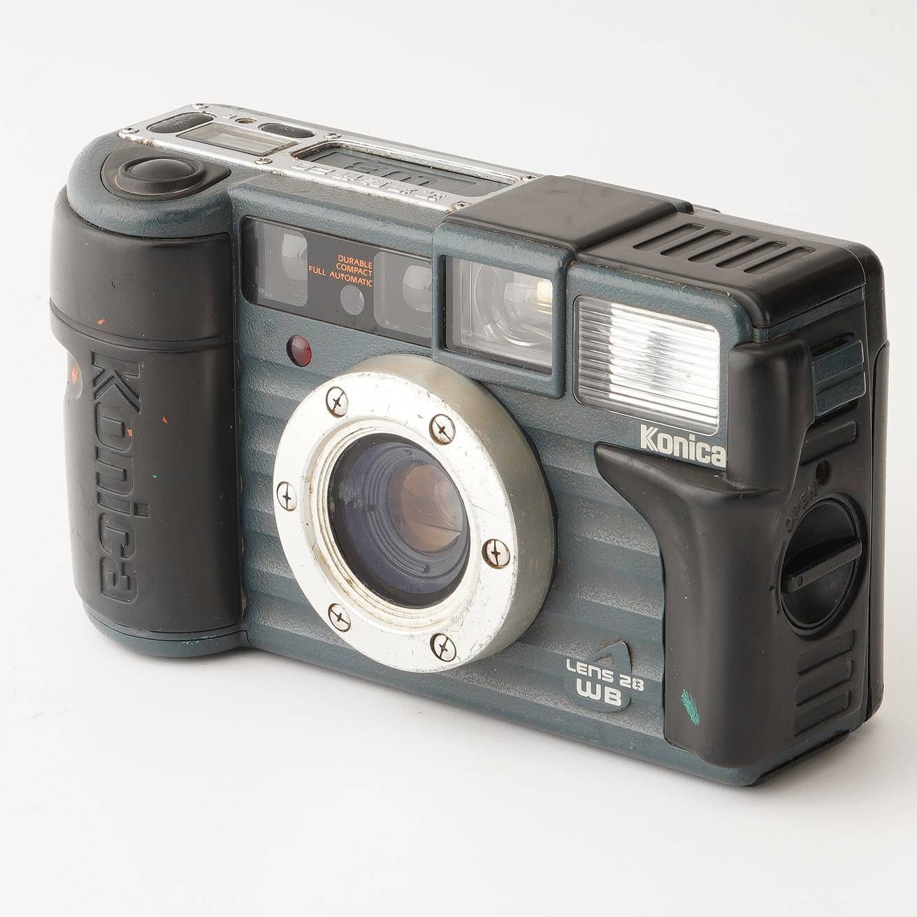コニカ フィルムカメラ現場監督28 HG 大光量フラッシュ 動作未確認 B6