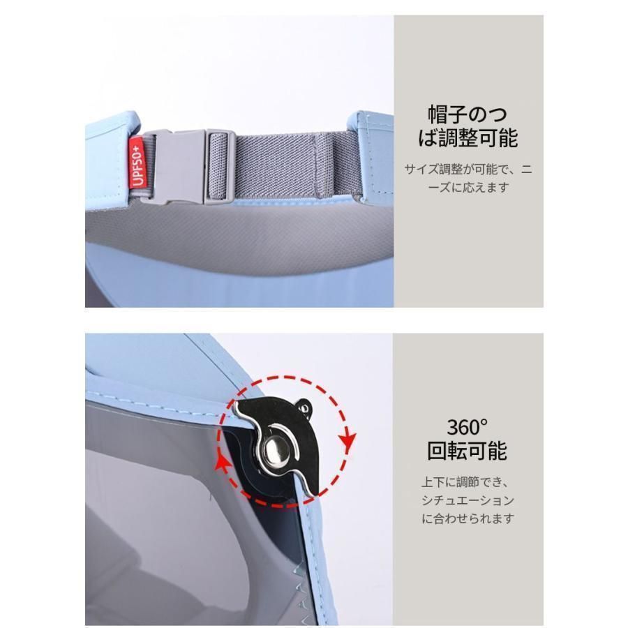 防御率99.9 偏光サンバイザー サンハット 偏光機能 サンバイザー ブルーライトカット 紫外線対策グッズ ワイド ロング 偏光フェイスバイザ WWW_OLIVIERBERNSTEIN_COM