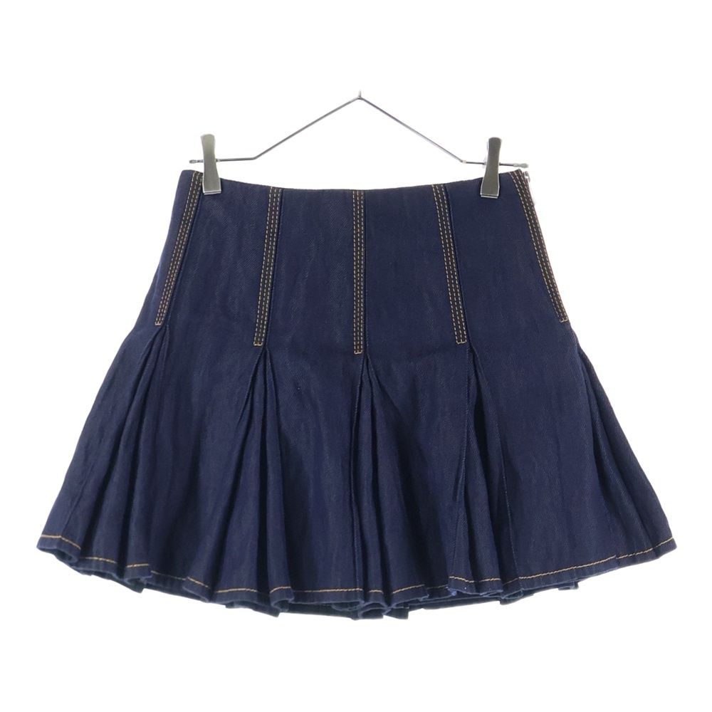 BOTTEGA VENETA ボッテガヴェネタ 4タック フ タイト ミニ デニムスカート レディース インディゴ 700946 V1VA0