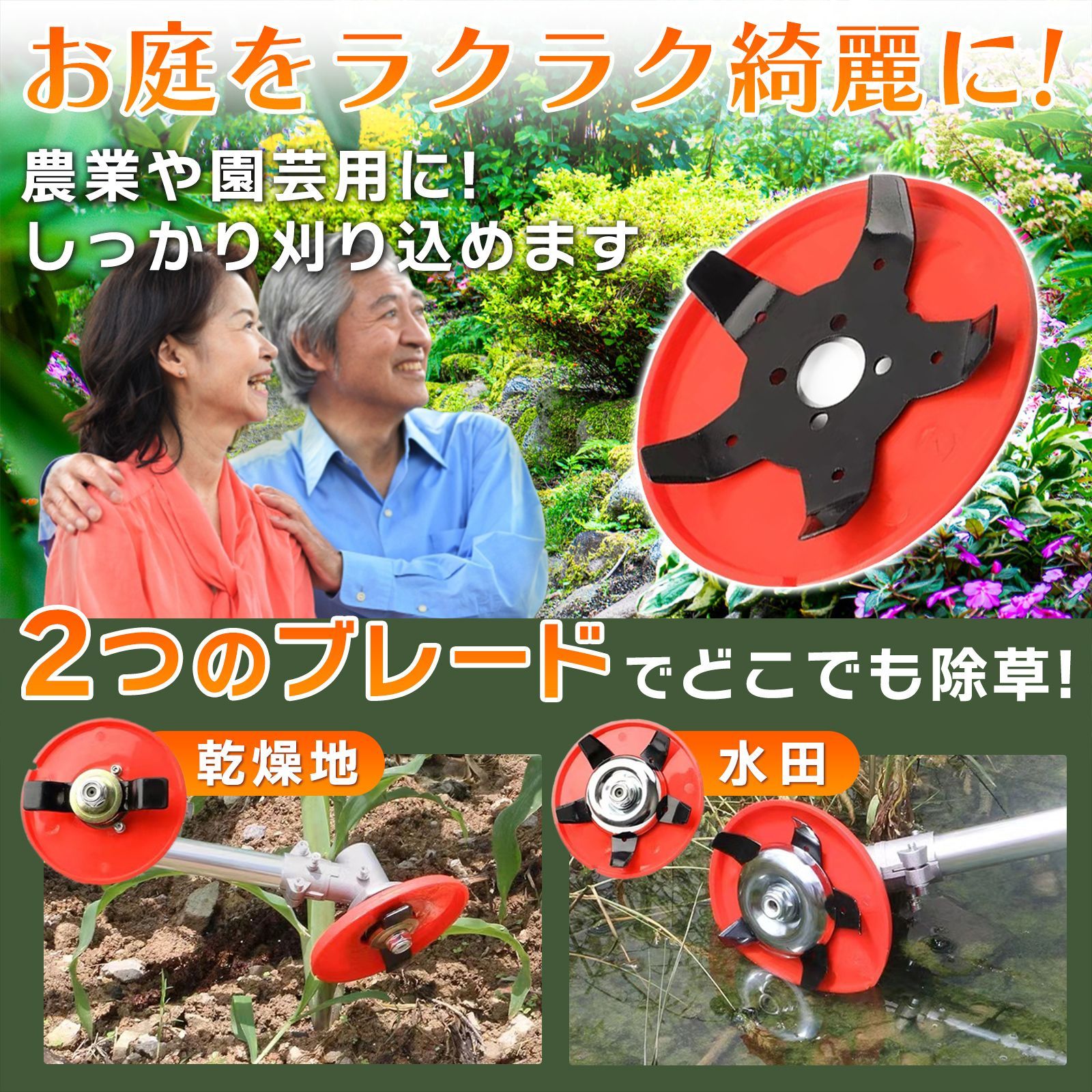 草 芝刈り プレート ブレード ヘッド カッター トリマー ツール 替刃 ブラシ 田 部品 刈払 アクセサリー トレイ 多機能 グラス 1セット -  メルカリ