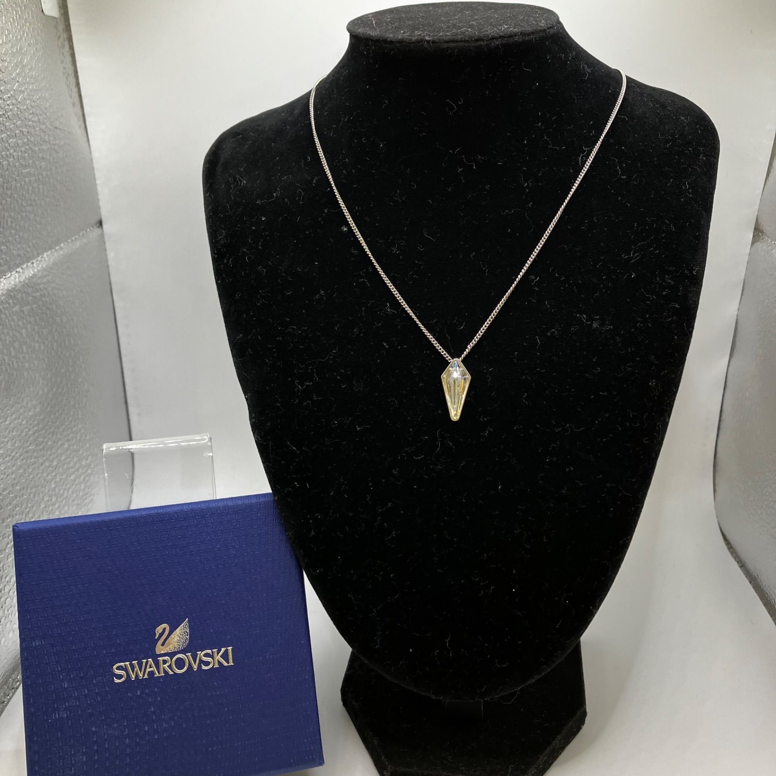 3448 SWAROVSKI スワロフスキー ネックレス シルバー