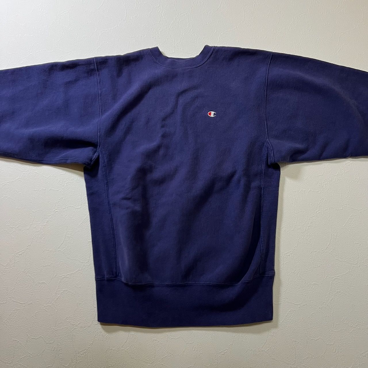 90s USA champion REVERSE WEAVE 目有り 無地 スウェット トレーナー 