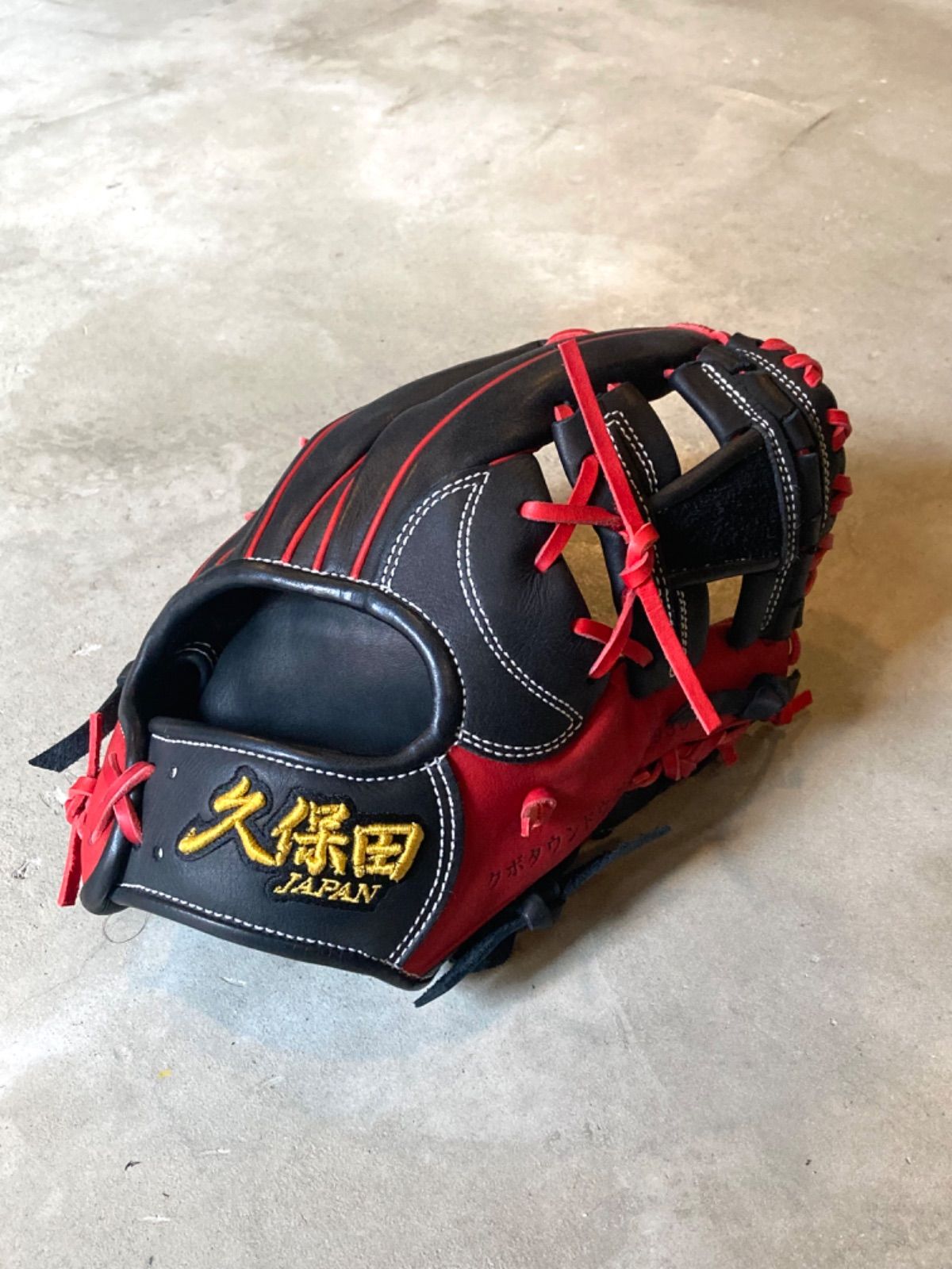 one of the answer硬式野球グローブ #66 レッド キャッチャー グローブ