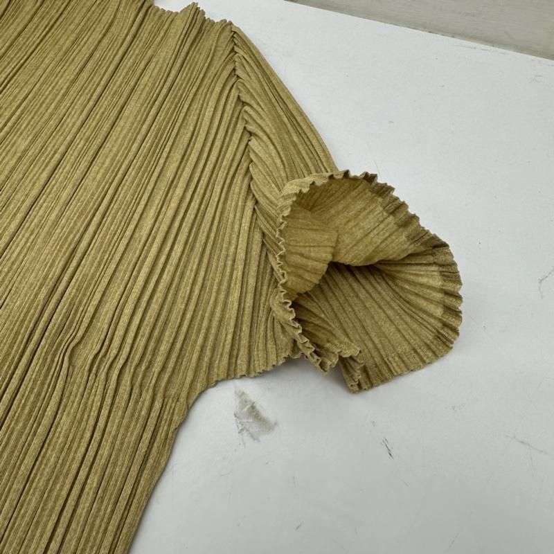 PLEATS PLEASE ハイネックカットソー ボウリング柄 サイズ3 PLEATS PLEASE ISSEY MIYAKE - 希少✨ プリーツプリーズ