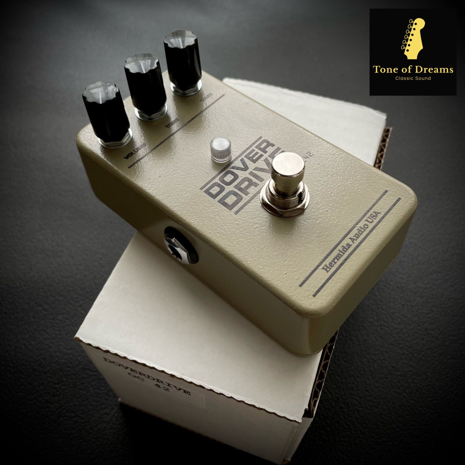 Hermida Lovepedal Dover Drive “OC42 Germanium Ver. ” Overdrive