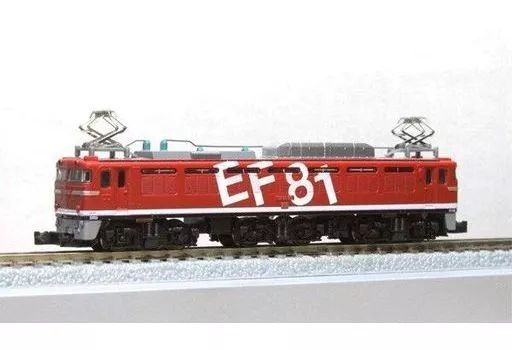 【中古】鉄道模型 Zゲージ 1/220 EF81形電気機関車レインボー塗装95号機 [T015-3]
