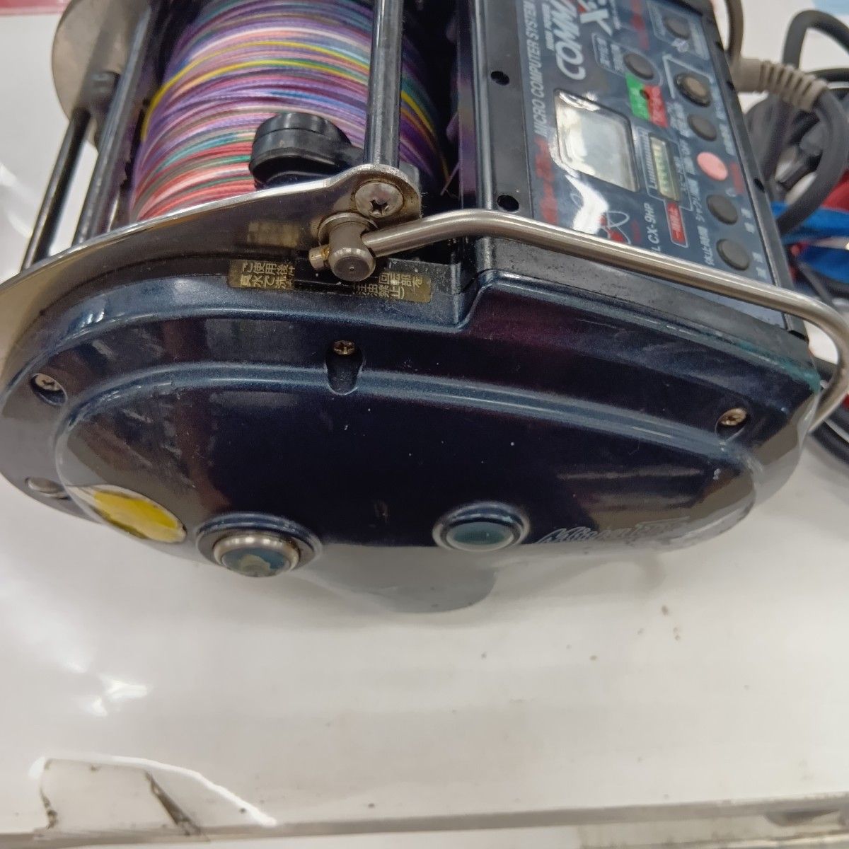  Miya Epoch 釣り用品 リール 電動リール コマンド X 9 HP キズ サビ有 程度C 電動リール リール