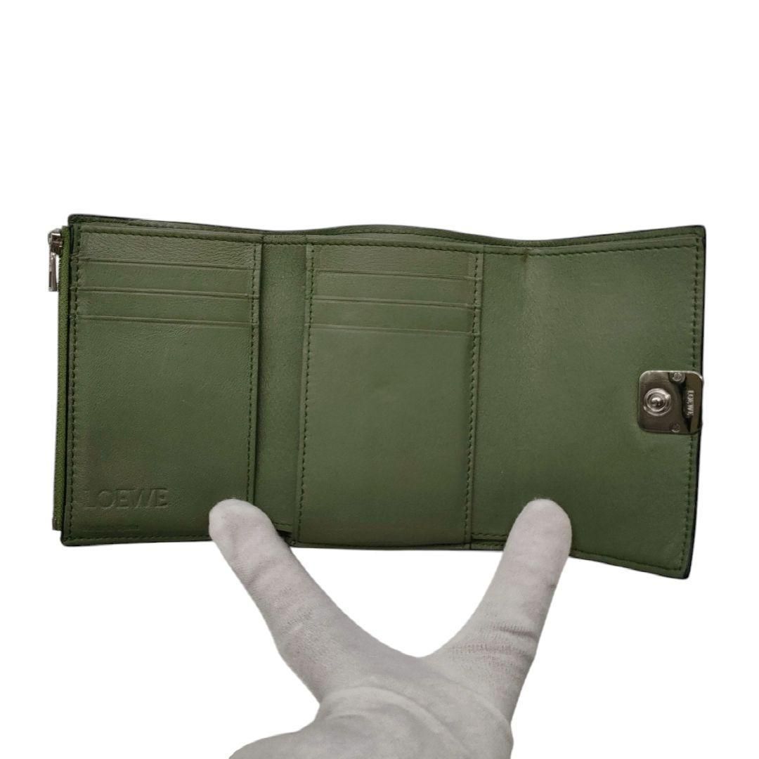 ロエベ　三つ折り財布　スモールバーティカルウォレット　クレイグリーン　アナグラム 楽天市場】LOEWE ロエベ 財布 三つ折り アナグラム バーティカル