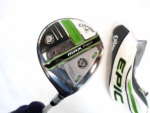 女性用 キャロウェイ EPIC MAX FAST フェアウェイウッド ELDIO for Callaway 5w 18度 L 日本仕様