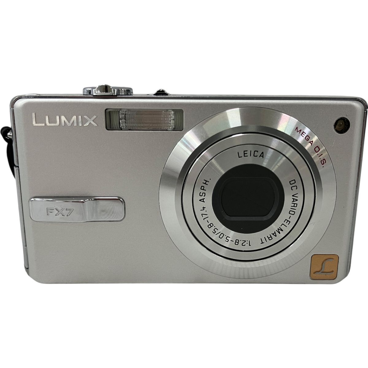 Panasonic DMC-FX7 LUMIX シルバー コンパクトデジタルカメラ コンデジ ジャンク H10103286