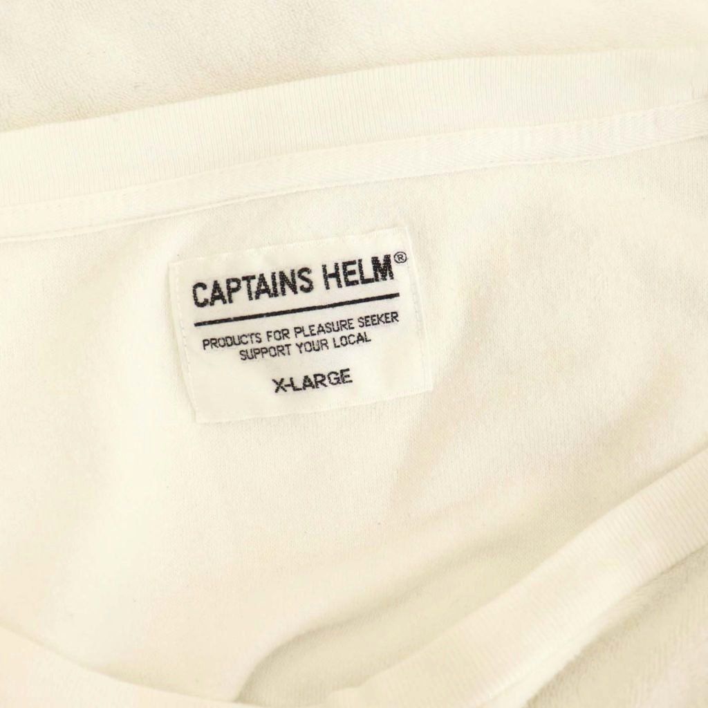CAPTAINS HELM ポケット ロングスリーブ Tシャツ XL キャプテンズヘルム CAPTAINS HELM パイル地ロングスリーブ
