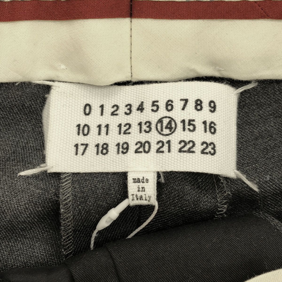 Maison Margiela14 メゾン マルジェラ 21AW ウールスラックスパンツ
