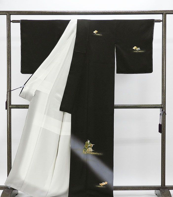 訪問着 未使用 正絹 能楽 身丈164.5cm 裄丈65.5cm 付下 未着用 新古品