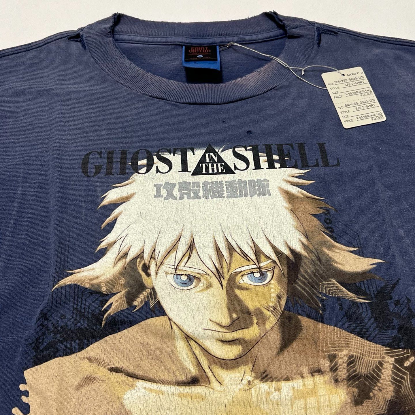 SAINT Mxxxxxx × GS_SS TEE/GST IN THE SHELL/NVY - メルカリ