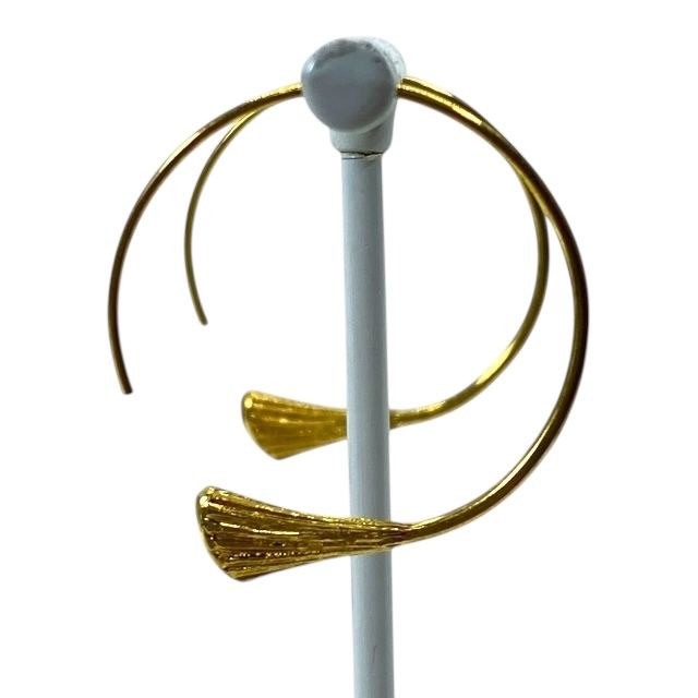 セリーヌ 46L766BRA 350R フープ ピアス フック ジュエリー GP ゴールド CELINE レディース 女性 メンズ 男性 ユニセックス ギフト プレゼント バッグ カバン 財布 小物 ジュエリー 貴金属 SIROKUMA-CORPORATION_COM