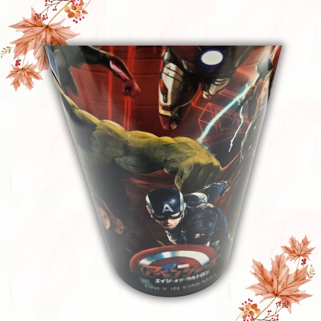 美品　マーベル　アベンジャーズ　劇場限定　タンブラー　ドリンクボトル　フィギュア MARVEL アベンジャーズ 劇場限定 ドリンクカップ アイアンマン