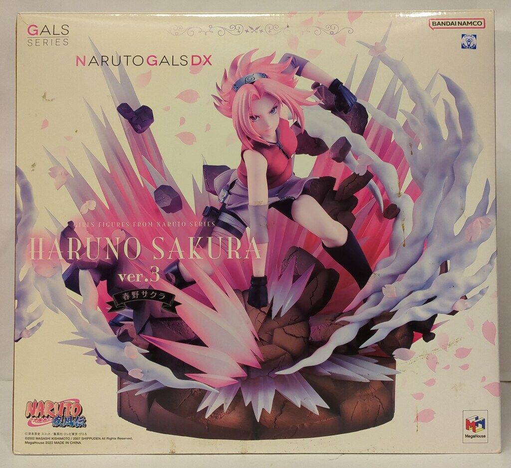 NARUTOギャルズDX NARUTO-ナルト- 疾風伝 春野サクラ Ver.3 中古】(本体A/箱B)NARUTOギャルズDX NARUTO-ナルト- 疾風伝 春野
