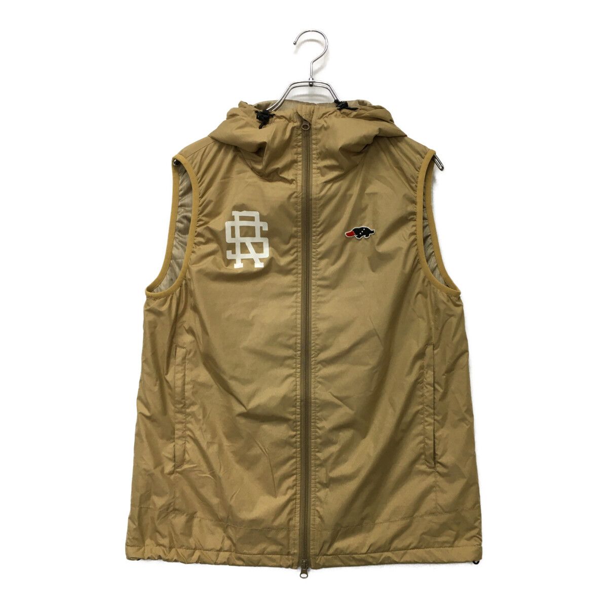 中古 メンズ ラフ＆スウェル rough&swell ベスト L ベージュ 訳